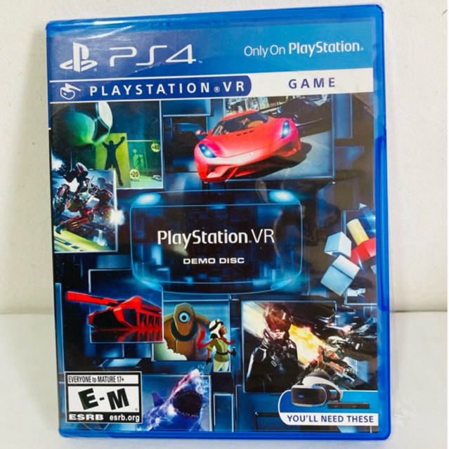 PlayStation VR demo disk playstation 4 ps4