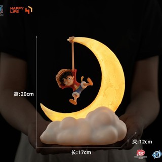 Genuíno autorizado uma peça Lala luffy controle magnético luz noturna presente de aniversário uma peça decoração criativ