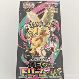 Pokémon MEGA Dream ex versão japonesa, caixa original lacrada de fábrica, caixa de presente M2a com cartas colecionáveis