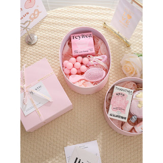Dia das mães rosa romântico caixa de presente presente caixa vazia para mães idosos prático presente criativo lembrança 
