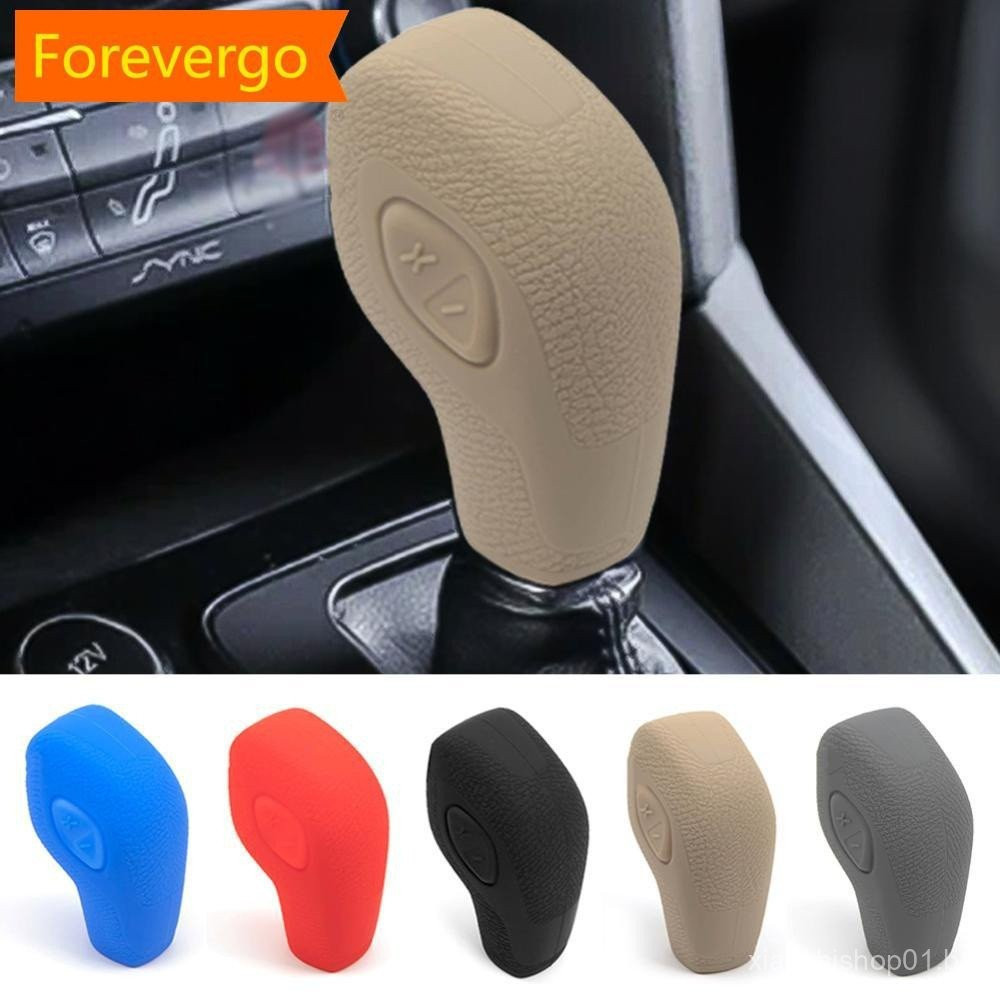 Para O forevergo Capa De Silicone Carro Mudança De Marcha Colarinhos Alavanca Decoração Ford Fiesta New Focus Escort Mon