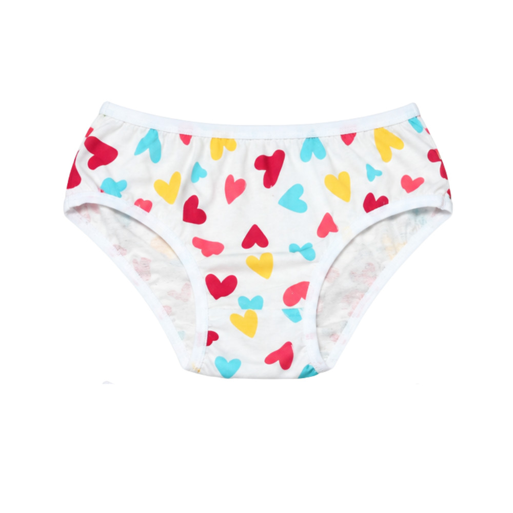 Calcinha Infantil PP, P, M ou G, 100% Algodão Confortável e Macia, 1 unidade ou Kits com 2, 3 ou 4