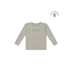 Camiseta Manga Longa Infantil Menino Colorittá Verde