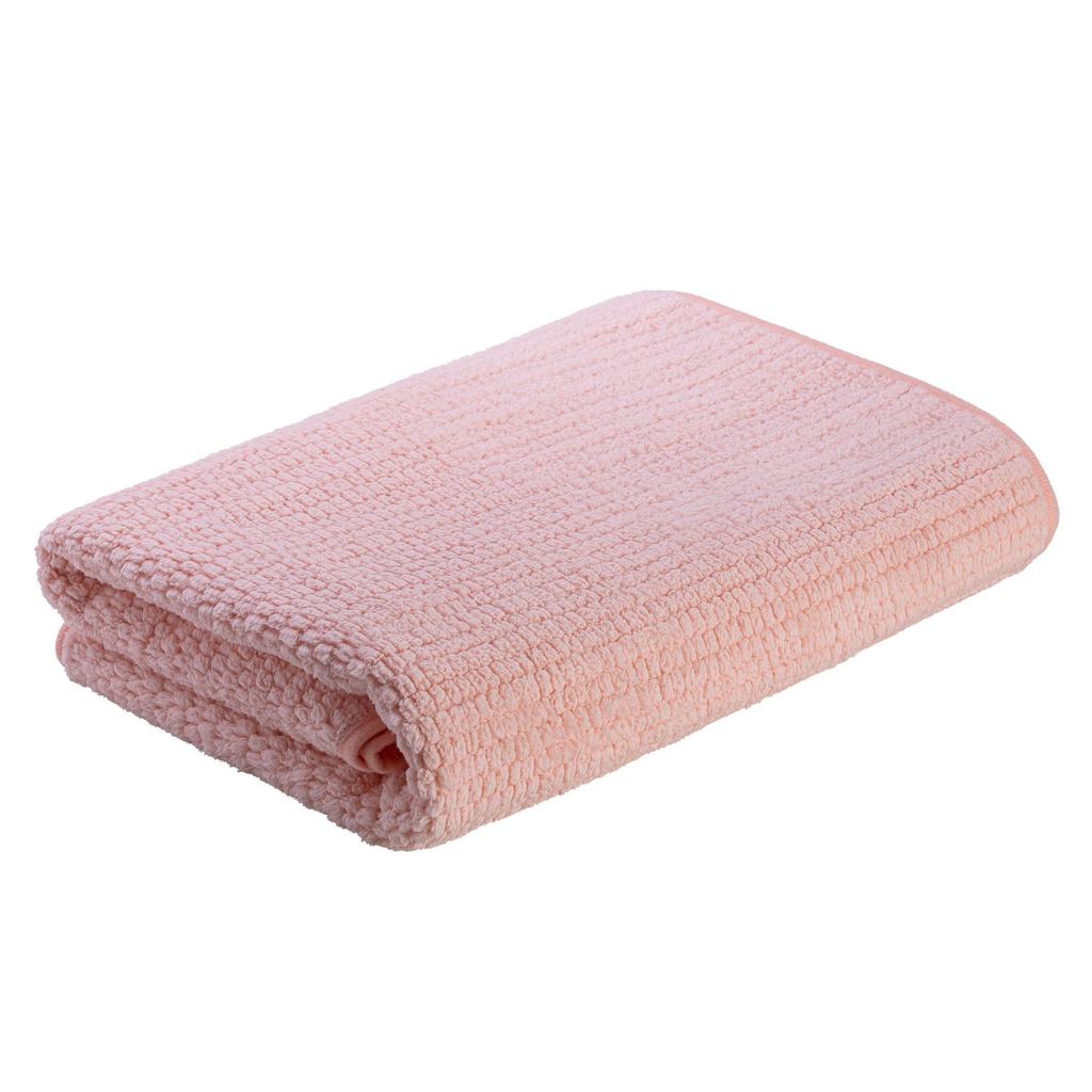 Toalha Mão Essenza 30x50cm Rosa Poliéster Macia Absorvente Banheiro Lavabo Cozinha Decoração Casa Enxoval Presente Suave