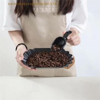 Casa EE 1 Pçs Tipo Funil Pá De Pó De Café Expresso Colher De Pesagem Bandeja Dispensadora Terno Para Chá Solto Pesando