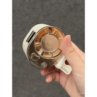 Novo ventilador de cintura portátil para uso externo, com clipe, pequeno, super silencioso, bateria de longa duração, 3 