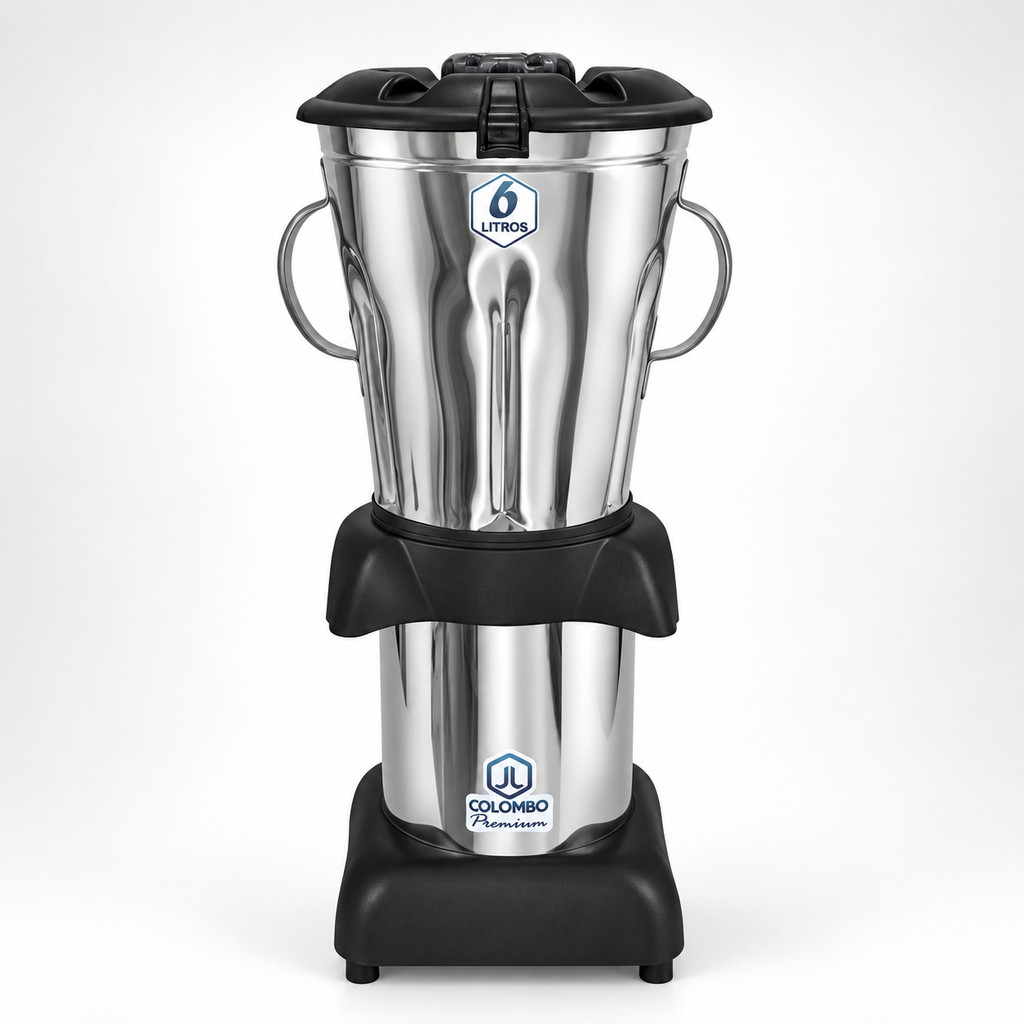 Liquidificador 6 Litros Potente Baixa Rotação Monovolt 800W