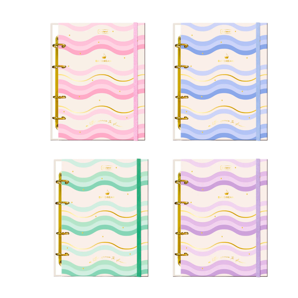 Caderno Colegial Argolado Capa Dura 80 Fls Daydream - CADERSIL