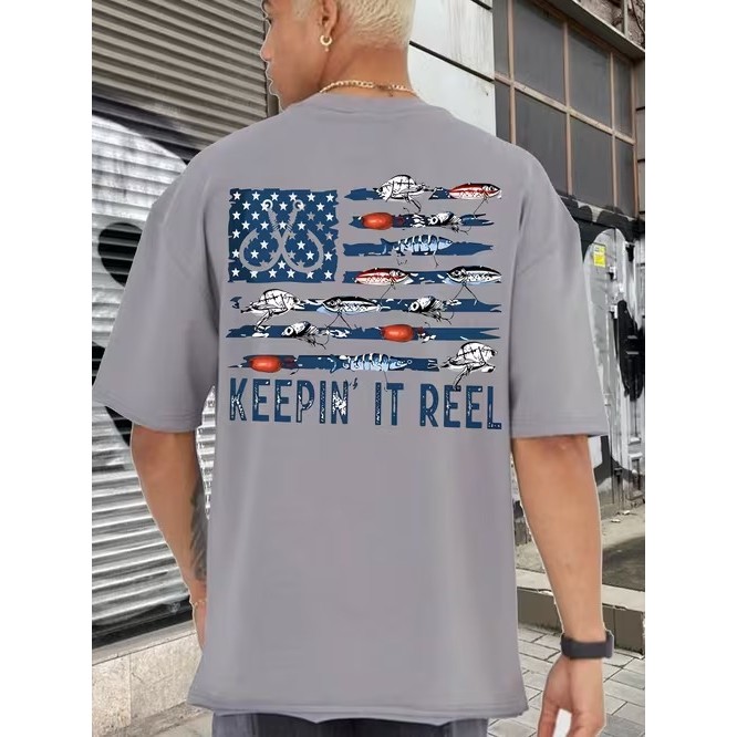 Camiseta Manga Curta Estampada Divertida Moderna Confortável Estilosa para Uso Casual Moda Tendência Verão com Estampa