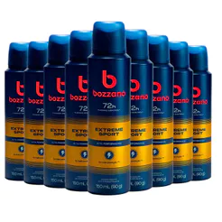 Kit Desodorante Aerosol Bozzano Extreme 90g - 9 unidades
