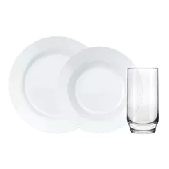Aparelho de Jantar Nadir Opaline com 12 Peças