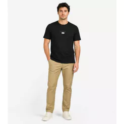 Camiseta Masculina em Meia Malha Diametro Preto