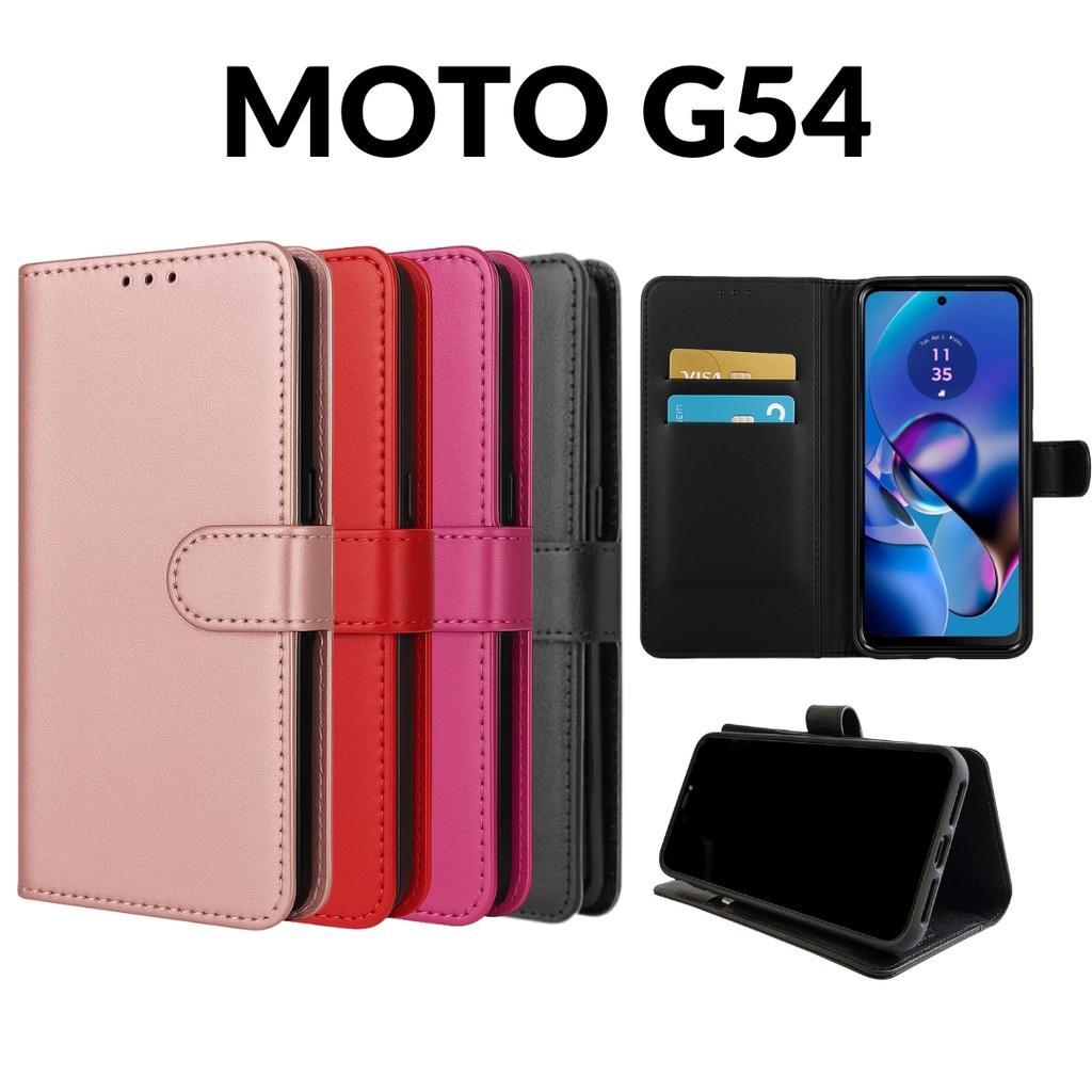 Capa Capinha Carteira Para Motorola Moto G54