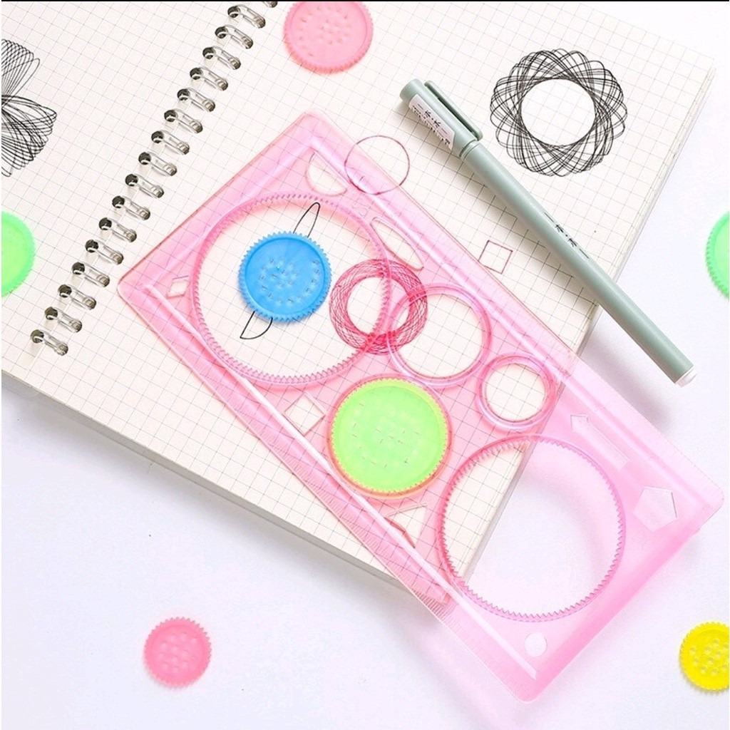 Régua de Desenho Espiral: Onde Comprar | BuscaProdutos