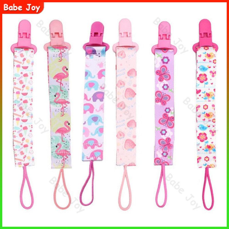 Botão Fixo Bebê Dos Desenhos Animados Chupeta Clipe Corrente Fita Calmante anti Queda Fivela , Usado Para Alimentação Do em Oferta na Shopee