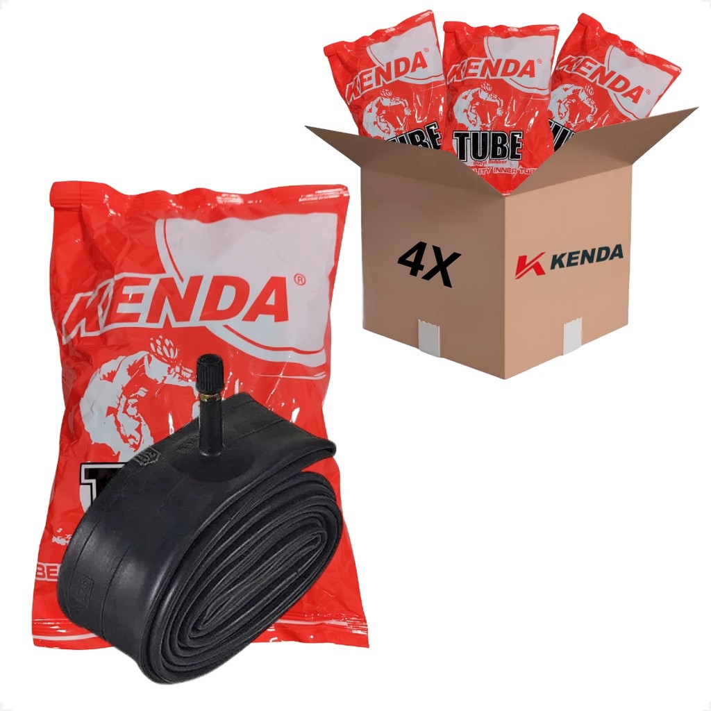 Kit 4 Camara de ar Kenda aro 22 1.75 a 2.125 bike eletrica E-bike Scooter Lev Cairu Kinetron Atacado