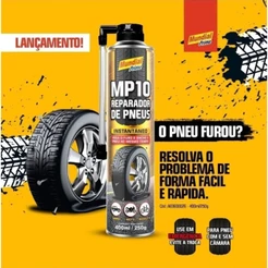 Kit 2 Spray Reparador de Pneus 400ml Veda Furo Instantâneo