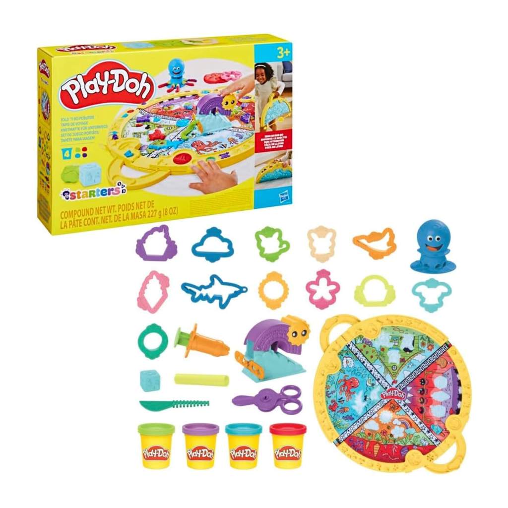 Brinquedo Infantil Play-Doh Kit de Massinha Tapete de Atividades Hasbro - 18537 em Oferta na Shopee