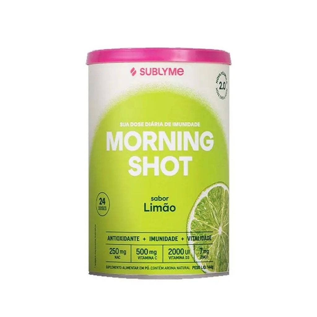 Morning Shot - 144g Limão - Sublyme
