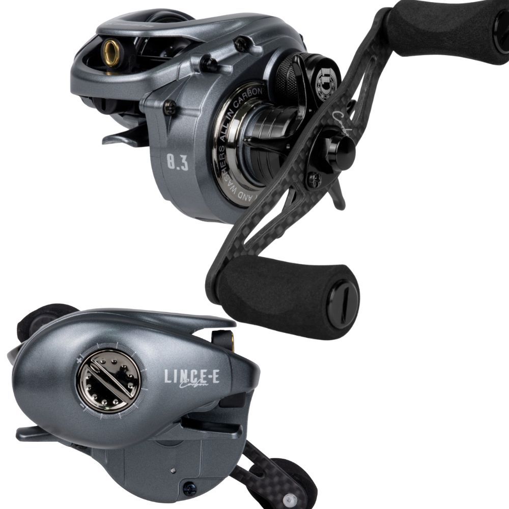 Carretilha Lince Carbon Drag 7kg Rec: 8:3.1 Super leve em Oferta na Shopee