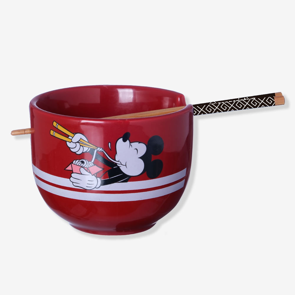 Bowl com Hashi Mickey - Disney em Oferta na Shopee