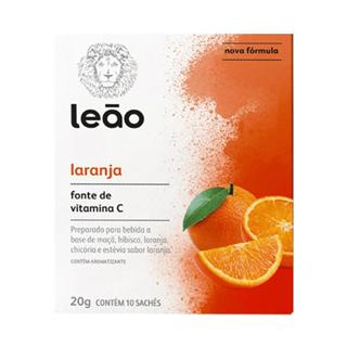 Chá Vitamínico - Laranja 10 Sachês Leão em Oferta na Shopee