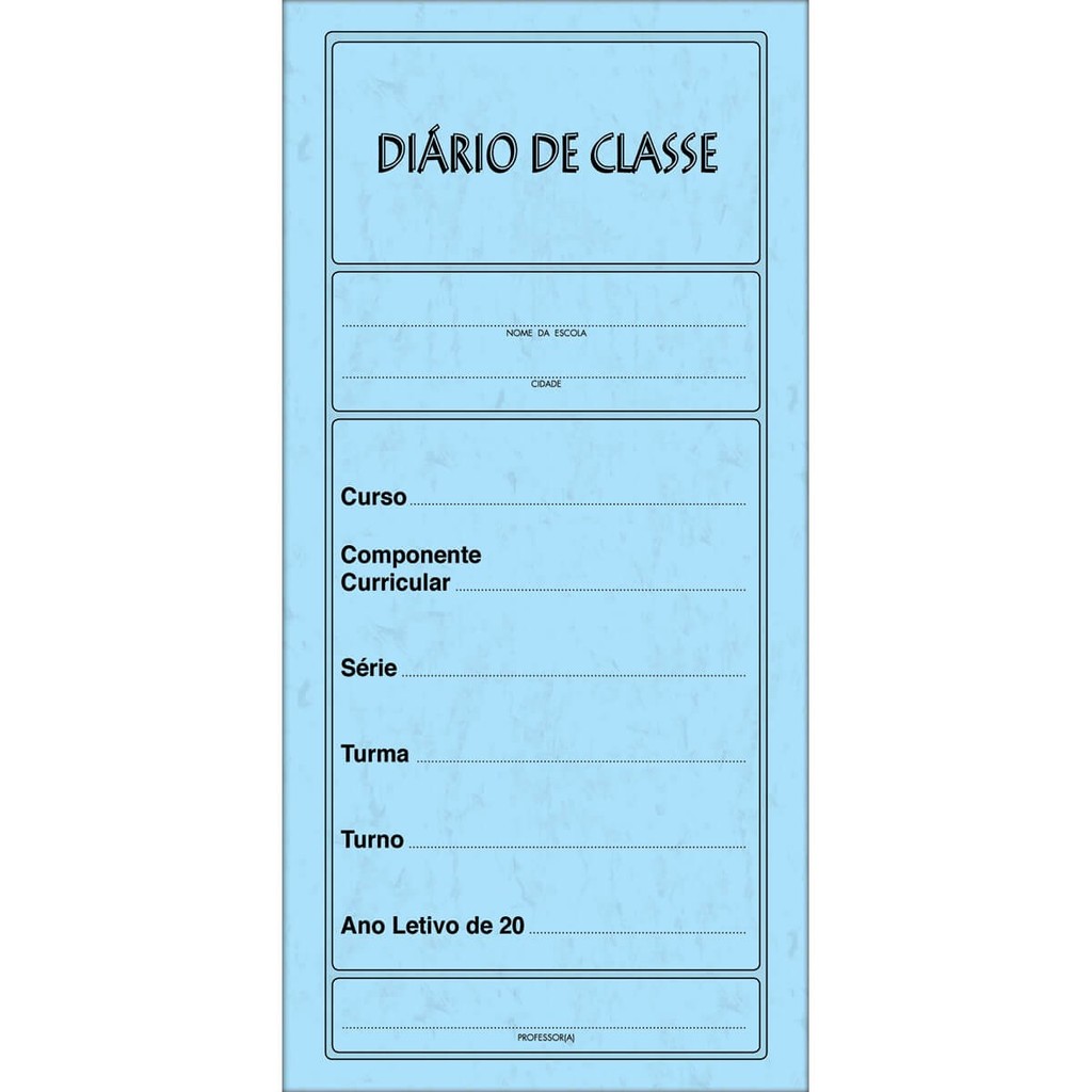 DIARIO DE CLASSE MENSAL 14F TILIBRA em Oferta na Shopee