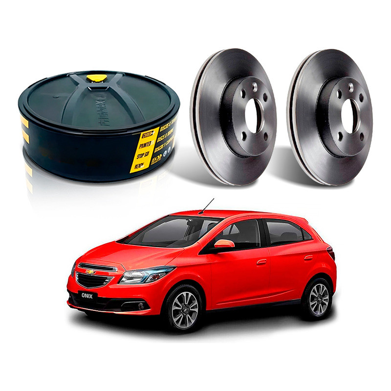 Disco Freio Dianteiro Onix 1.0 1.4 2012 A 2016 em Oferta na Shopee