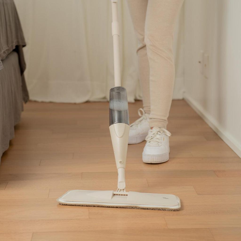 Mop Spray Rodo Esfregão Ou Linha Flow Com escova para limpeza em Oferta na Shopee