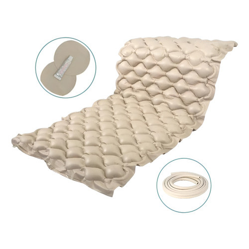 Colchão Pneumático Avulso Sem Compressor + Kit De Reparo Bege em Oferta na Shopee