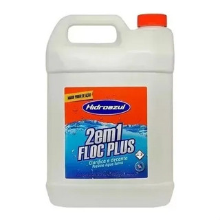 HIDROAZUL FLOC PLUS 2 EM 1 FR 5L em Oferta na Shopee