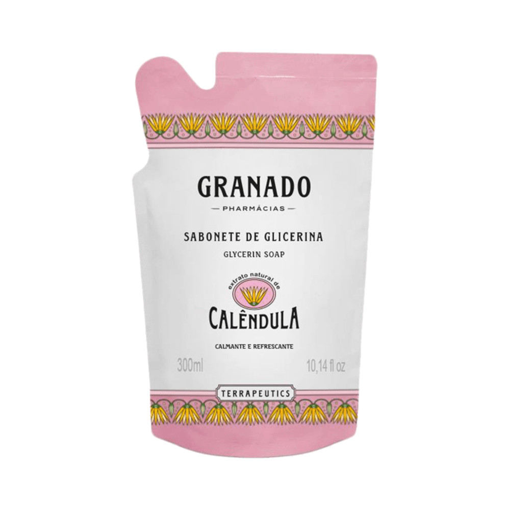 Sabonete Líquido Granado Refil Calêndula 300ml