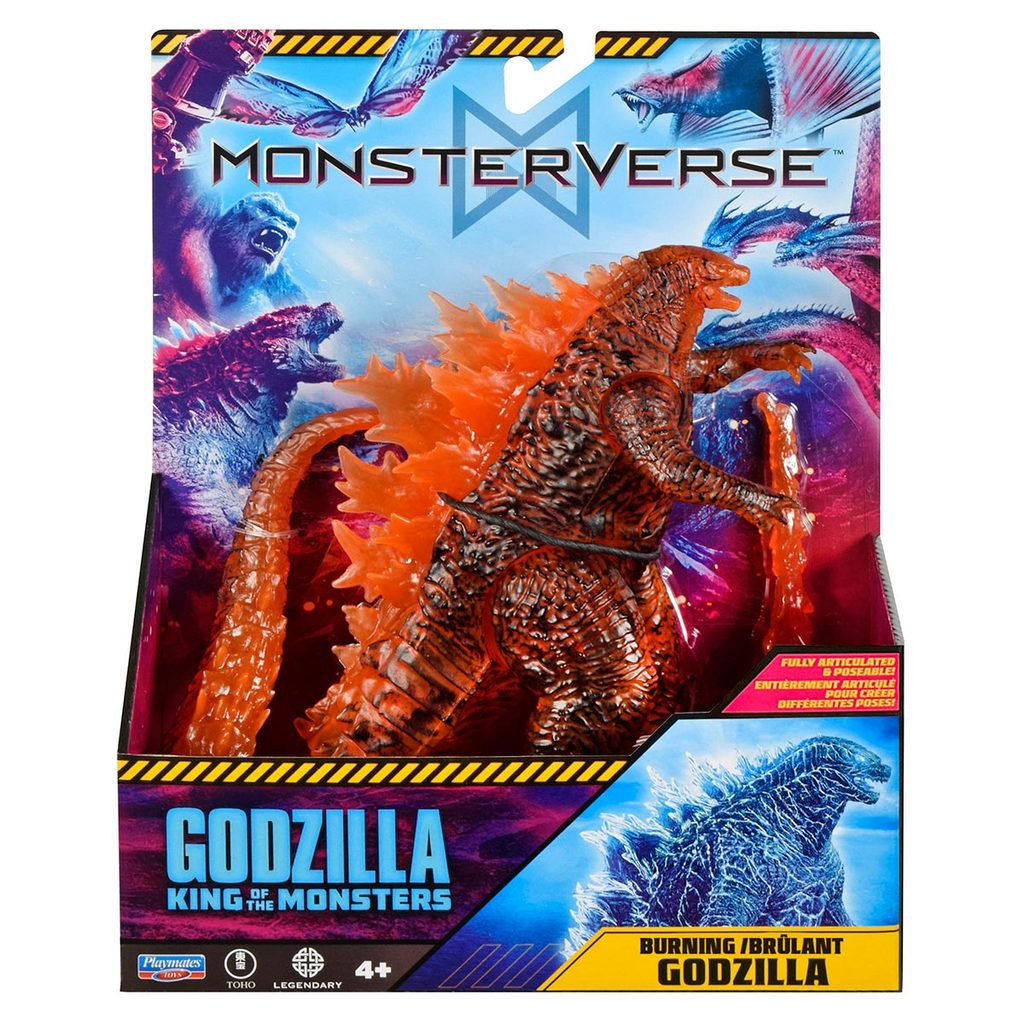 Boneco Burning Godzilla 15 cm - Godzilla, O Rei dos Monstros em Oferta na Shopee