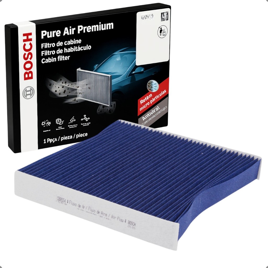 Filtro De Cabine Ar Condicionado Bosch Premium City Civic Fit Hr-V Wr-V 2008 A 2022 em Oferta na Shopee