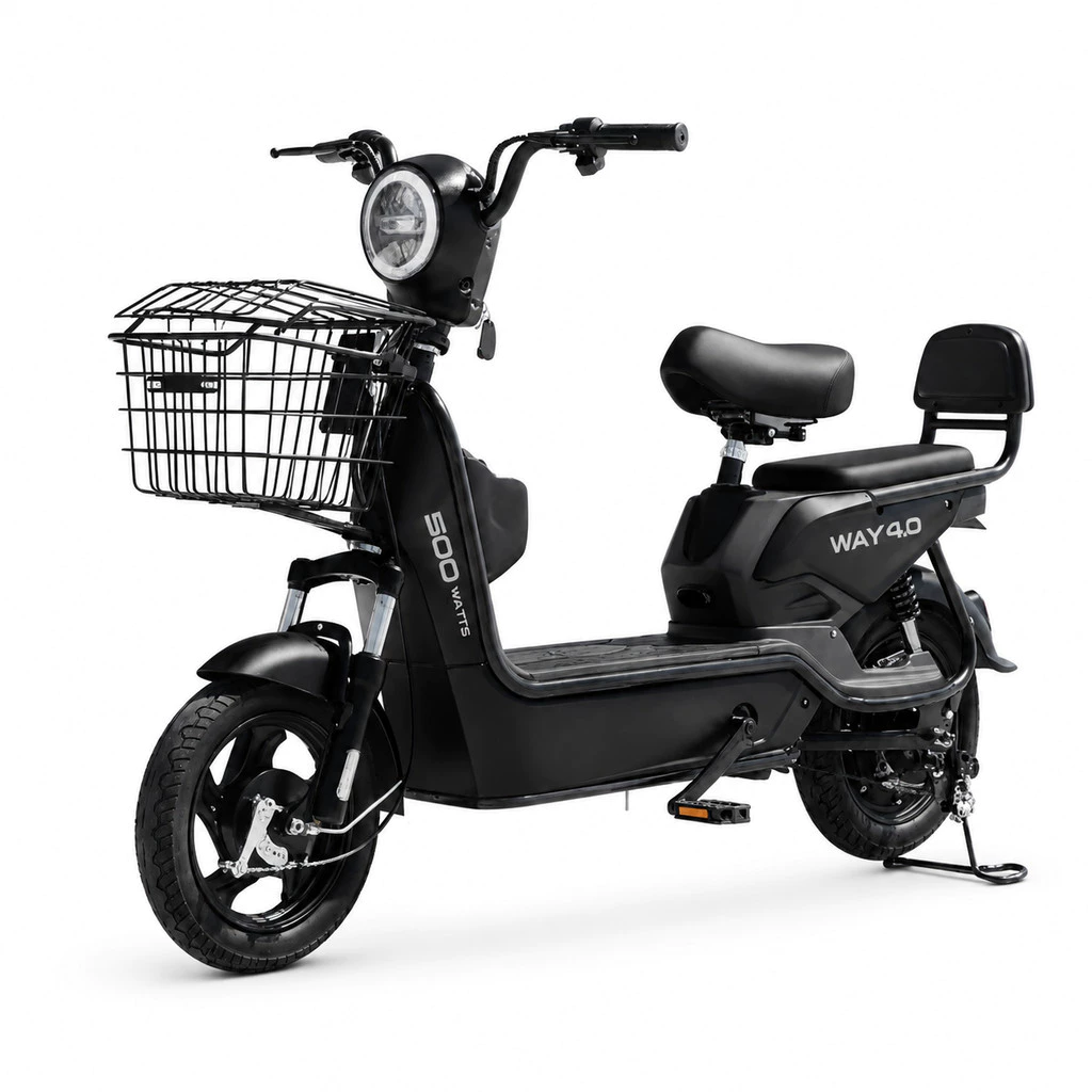 Bicicleta Elétrica Scooter Mova Way 4.0 500w 48v Lítio — imagem 1
