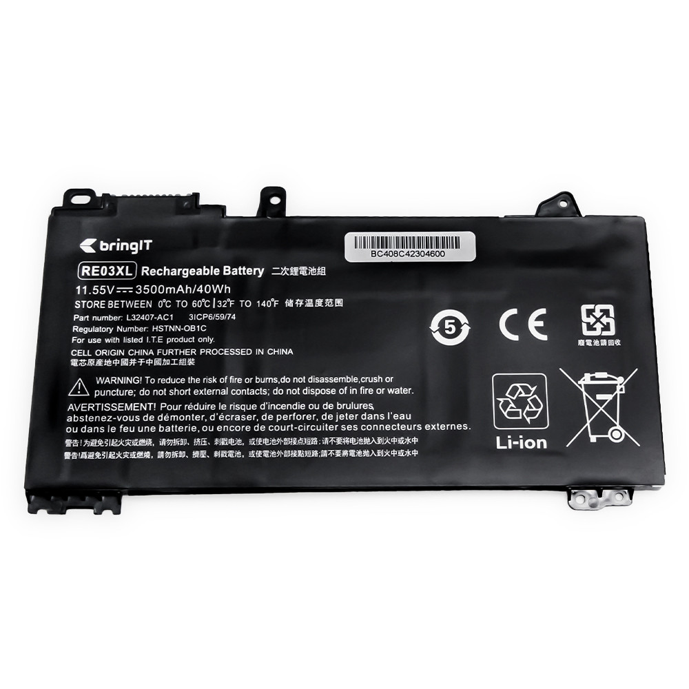 Bateria para Notebook Hp Part Number RE03XL