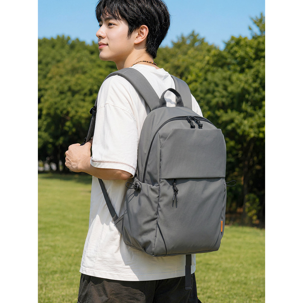Mochila escolar para estudantes universitários, mochila masculina 2026, novo estilo, viagem, leve, mochila de viagem, fe