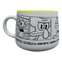 Caneca Moma Bob Esponja e Amigos 500ml Colecionável Presente