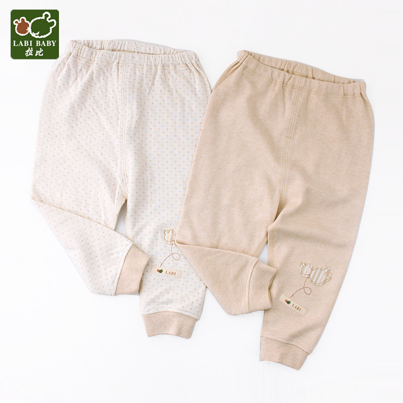 Rabi primavera outono roupa interior do bebê colorido algodão calças compridas crianças calças compridas das mulheres do
