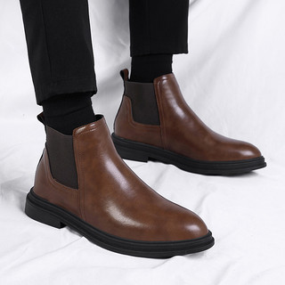 2025 outono inverno Martin botas versão coreana na moda britânico Retro manga sapatos de couro de alta qualidade mais ve