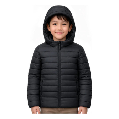 Jaqueta Puffer Infantil Casaco Bobojaco Blusa Frio Juvenil — imagem 2 de 2