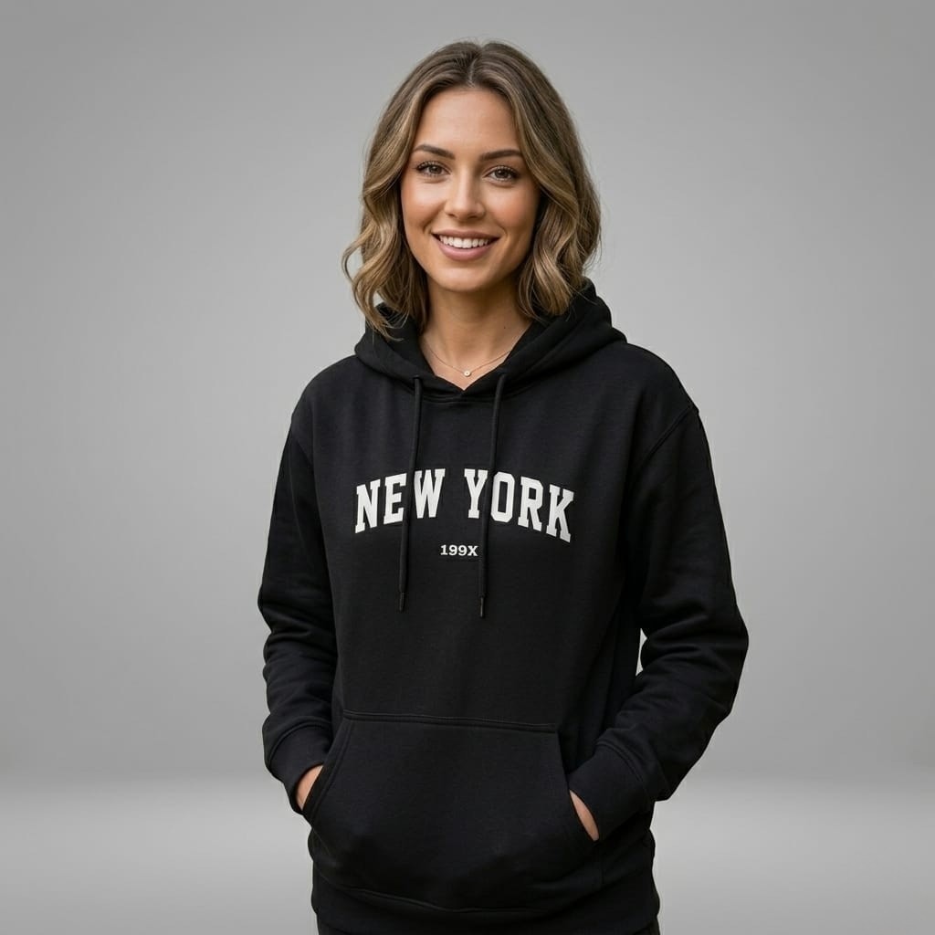 Moletom Feminino e Masculino New York Blusa Flanelado De Frio Moda Inverno Unisex Lançamento Premiun
