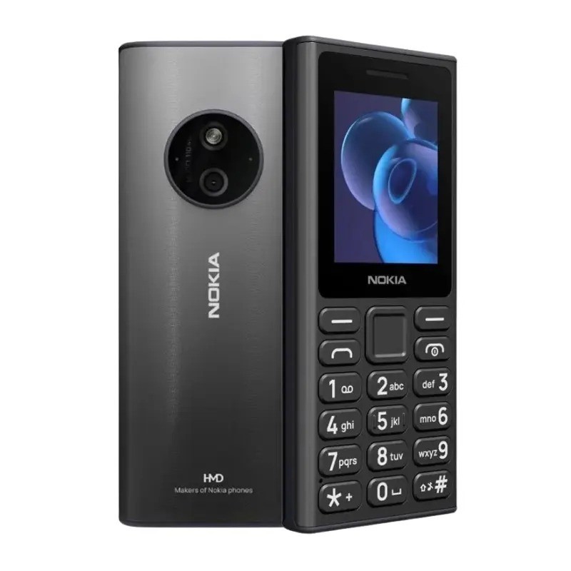 Celular Nokia 125 Rede 4G Dual Sim Ideal Para Idoso Teclas Grande