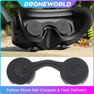 Capa Protetora de Lente para DJI Goggles 3/2, Protetor de Lente de Silicone Macio para DJI Avata 2, Acessórios de Proteç