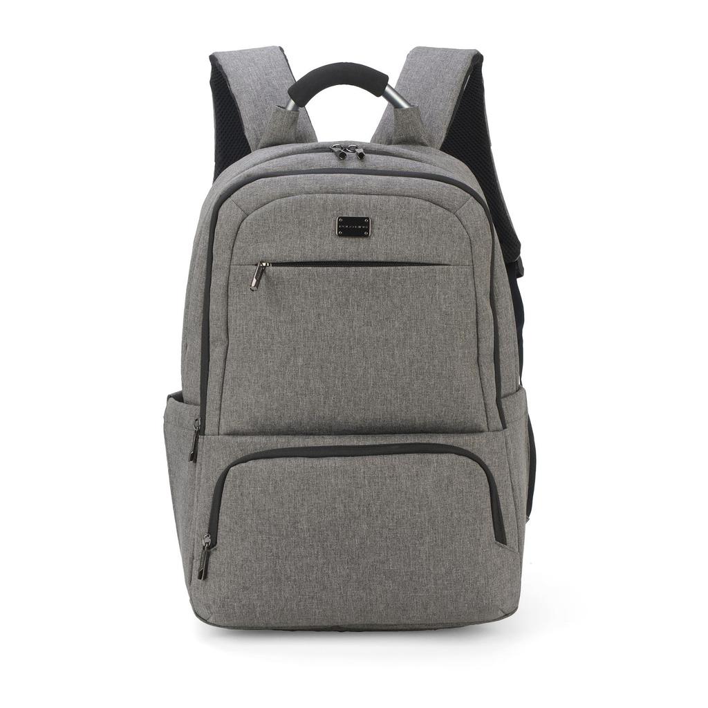 Mochila de Costas Média Executiva Business Notebook Polo King - Cinza