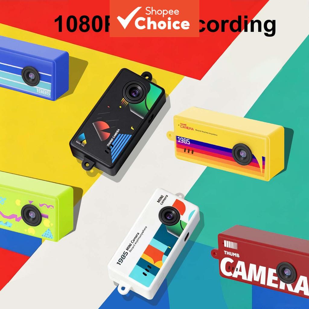 Câmera Digital Infantil Mini Chaveiro 1080p HD Gravador de Vídeo de Polegar Gravação de para Crianças