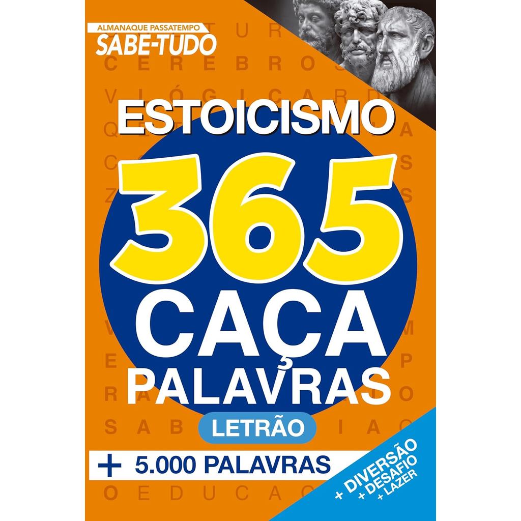 Almanaque Passatempo Sabe-Tudo 365 Caça-Palavras | Estoicismo