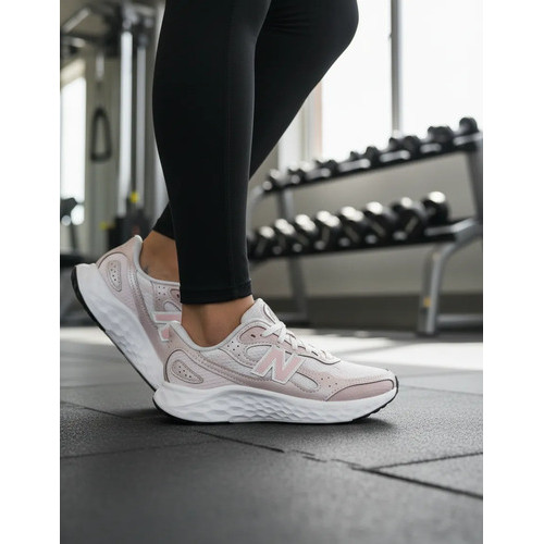 Tênis Feminino New Balance Original ARISH V4 Rosa Claro Esportivo Academia  Fresh Foam Blogueira