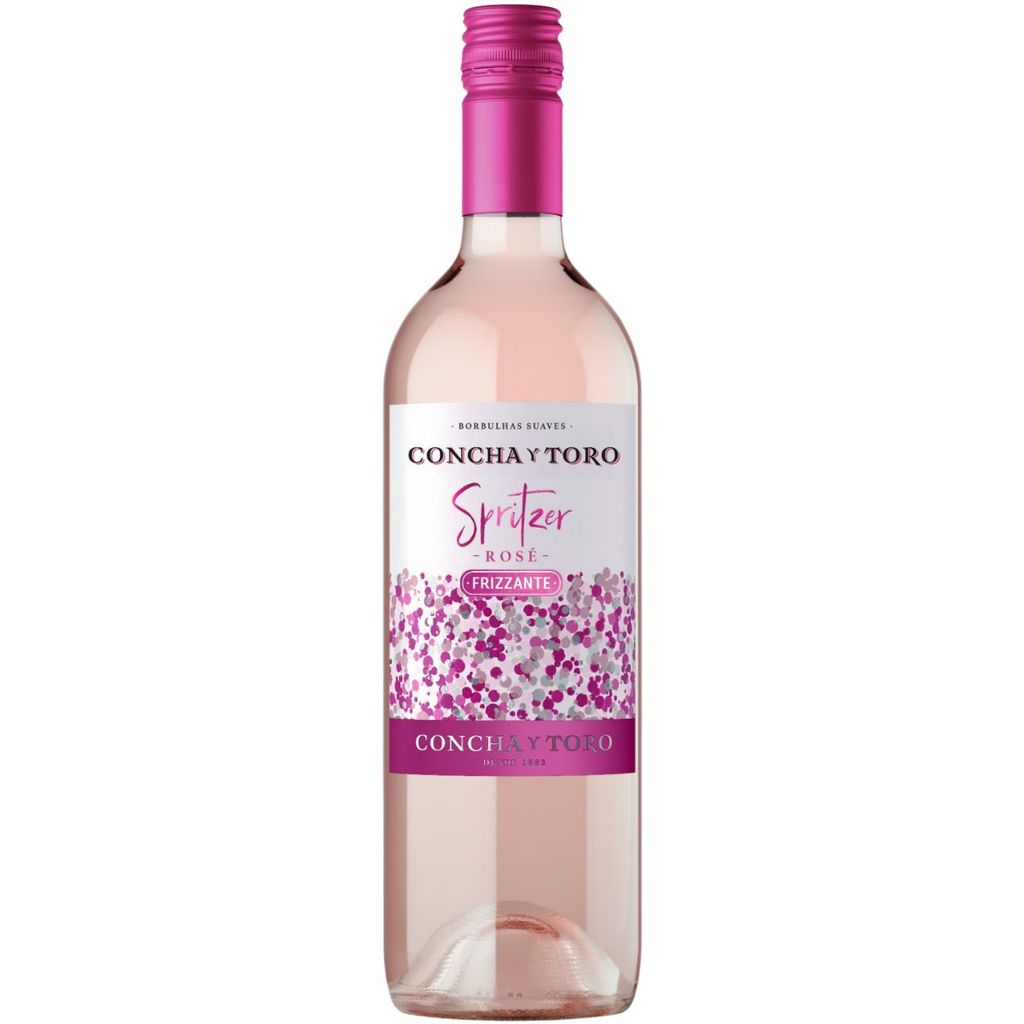 Vinho Chileno Roseé Doce Frisante Concha Y Toro Spritzer 750ml