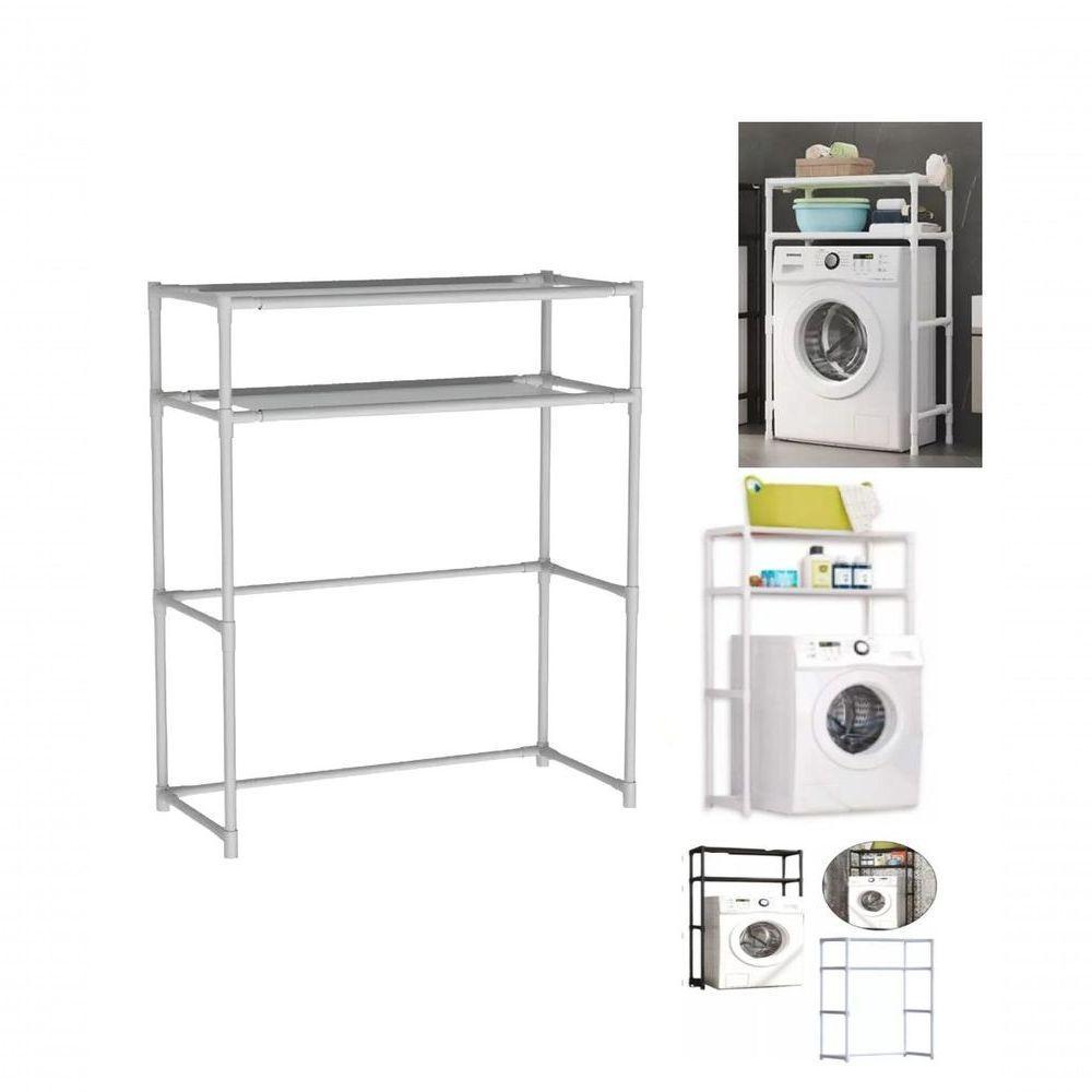Estante Organizadora Multiuso 2 Andares 2 Prateleiras Plástico e Metal 30CM Yeet